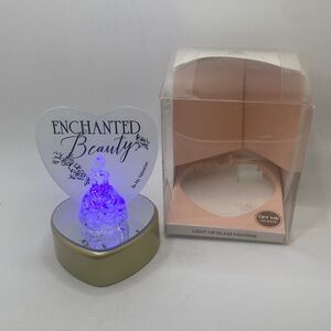 Disney Princess Belle Light Up Glass Figurine,"Enchanted Beauty" collection